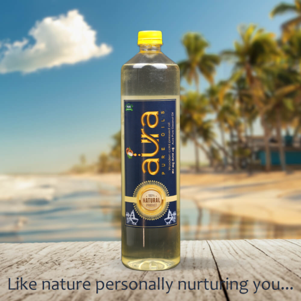 Cold Pressed Coconut Oils by Aura Pure Oils - Nature's nurturing