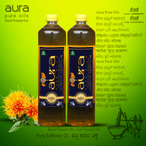 2L Wood Pressed Safflower Oil by Aura Pure Oils