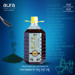 5L Wood Pressed Sesame Oil by Aura Pure Oils