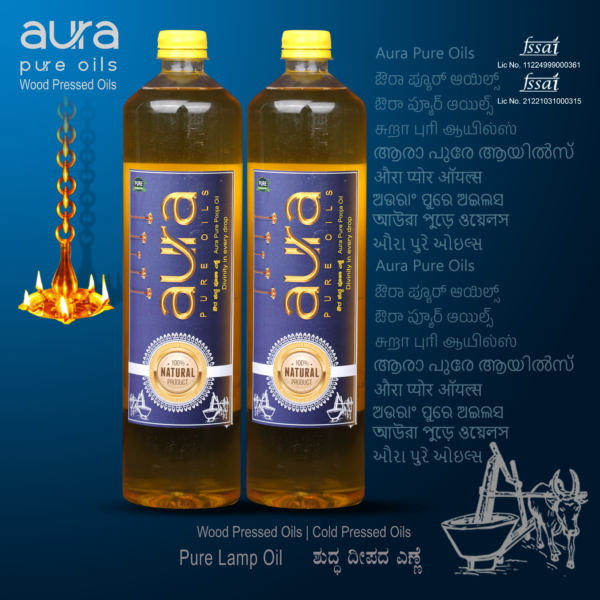 2L Natural Pooja Oil by Aura Pure Oils